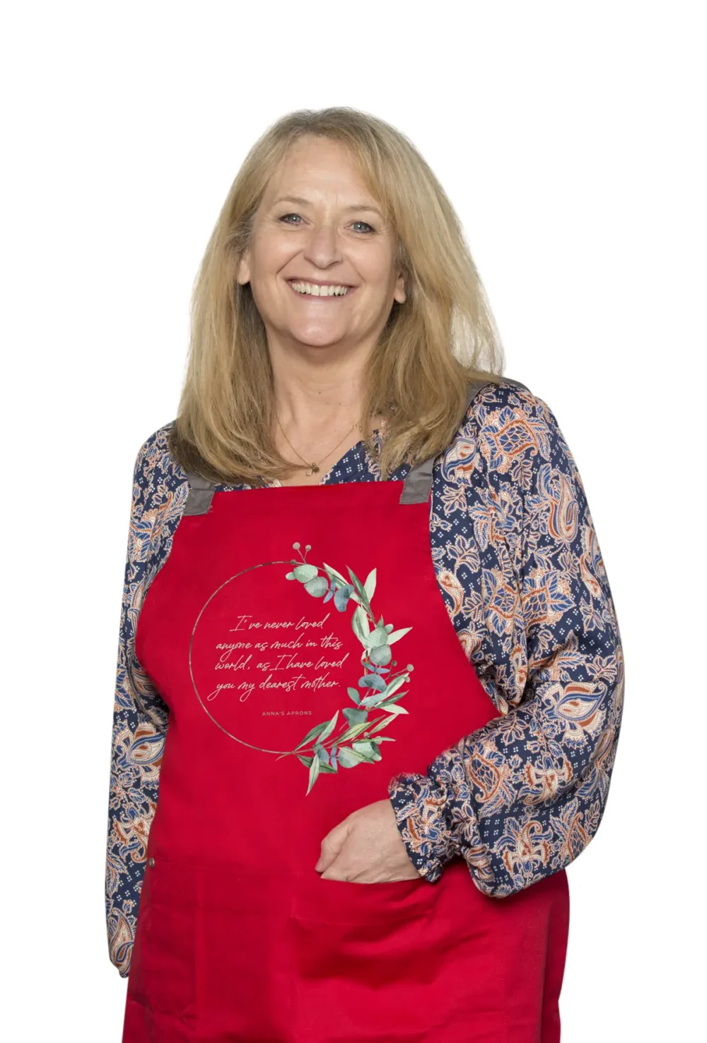 Strawberry Red Apron – Anna’s Aprons